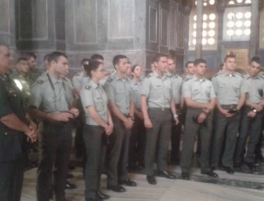 Στον Όσιο Λουκά το 40ημερο μνημόσυνο του Ανδρέα Σιμου Διοικητή της Σχολής Αξιωματικών Τεθωρακισμένων